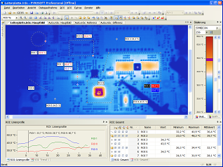 Software Pyrosoft Professional for infrared cameras